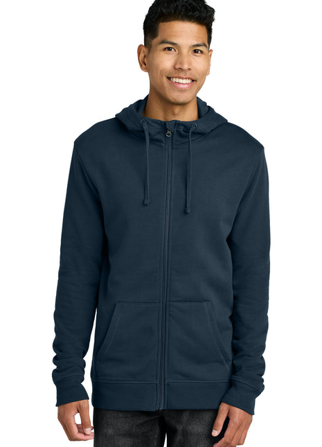 LIMITED EDITION tentree® Organic Cotton Fleece Full-Zip Hoodie TTCM4367 - Dress Blue | tentree