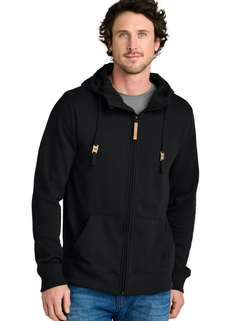 tentree® Space Dye Fleece Full-Zip Hoodie TTCM4414 - Meteorite Black | tentree