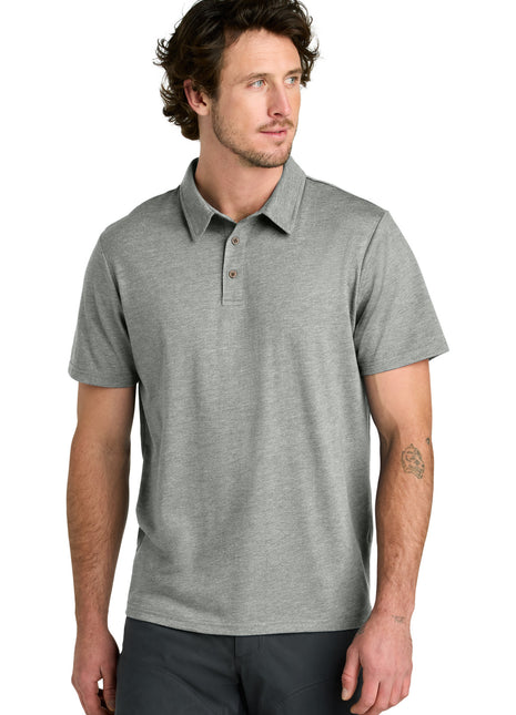 LIMITED EDITION tentree® TreeBlend Polo TTCM5660 - Hi Rise Grey Heather | tentree