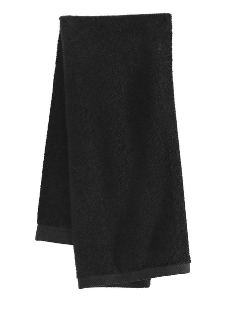 Port Authority® Sport Towel.  TW52 - Black | Port Authority