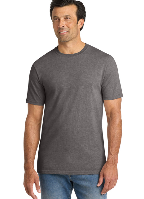 Volunteer Knitwear™ Chore Tee VL60 - Dark Heather Grey | Volunteer Knitwear