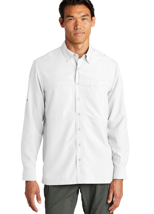 Port Authority® Long Sleeve UV Daybreak Shirt W960 - White | Port Authority