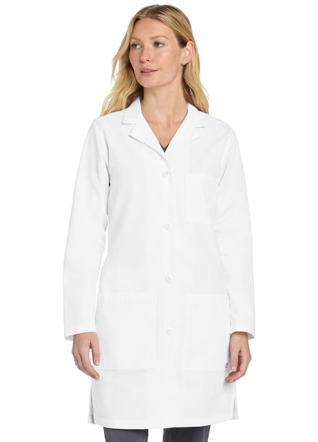Wink® Women's Long Lab Coat WW4172 - White | Wink