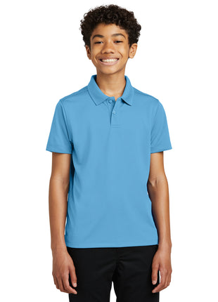Port Authority® Youth Dry Zone® UV Micro-Mesh Polo Y110 - Carolina Blue | Port Authority
