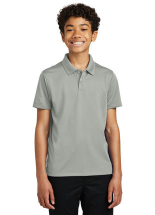 Port Authority® Youth Dry Zone® UV Micro-Mesh Polo Y110 - Gusty Grey | Port Authority