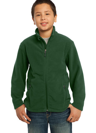 Port Authority® Youth Value Fleece Jacket. Y217 - Forest Green | Port Authority