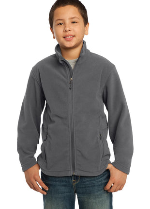Port Authority® Youth Value Fleece Jacket. Y217 - Iron Grey | Port Authority