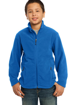 Port Authority® Youth Value Fleece Jacket. Y217 - True Royal | Port Authority