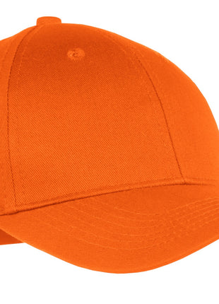 Port Authority® Youth Six-Panel Twill Cap.  YCP80 - Orange | Port Authority