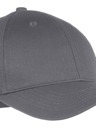 Port Authority® Youth Six-Panel Twill Cap.  YCP80 - Charcoal | Port Authority