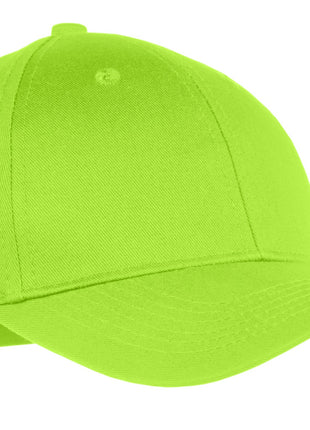 Port Authority® Youth Six-Panel Twill Cap.  YCP80 - Lime | Port Authority