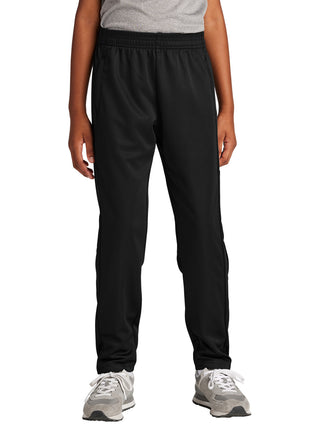 Sport-Tek® Youth Travel Pant YPST800 - Black/ Black | Sport-Tek
