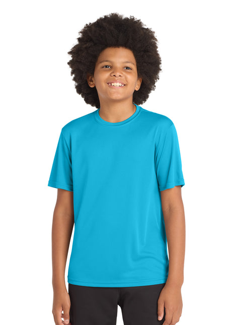 Sport-Tek® Youth PosiCharge® Competitor™ Tee. YST350 - Atomic Blue | Sport-Tek