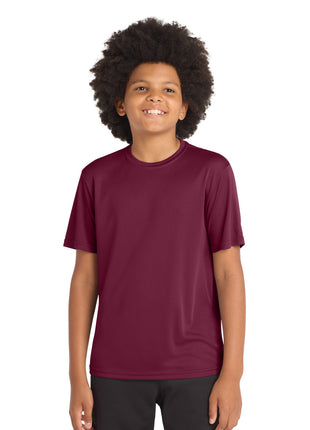 Sport-Tek® Youth PosiCharge® Competitor™ Tee. YST350 - Cardinal | Sport-Tek