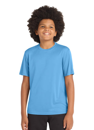 Sport-Tek® Youth PosiCharge® Competitor™ Tee. YST350 - Carolina Blue | Sport-Tek