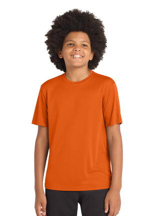 Sport-Tek® Youth PosiCharge® Competitor™ Tee. YST350 - Deep Orange | Sport-Tek