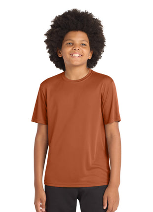 Sport-Tek® Youth PosiCharge® Competitor™ Tee. YST350 - Texas Orange | Sport-Tek