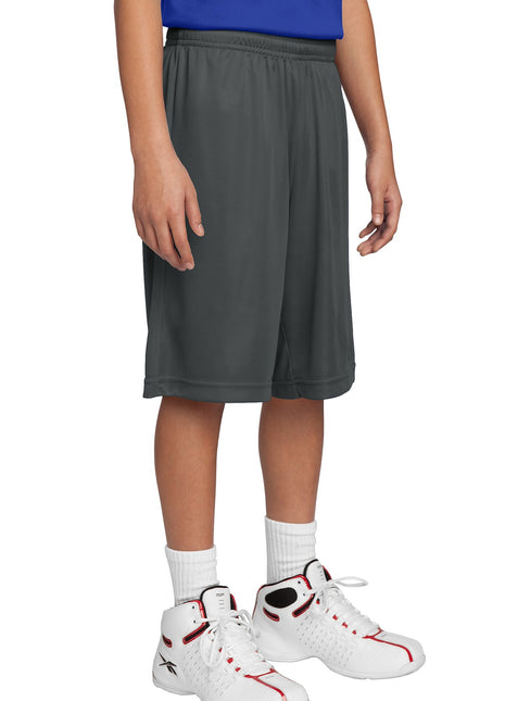 Sport-Tek® Youth PosiCharge® Competitor™ Short. YST355 - Iron Grey | Sport-Tek