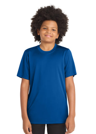 Sport-Tek ® Youth Posi-UV® Pro Tee. YST420 - True Royal | Sport-Tek