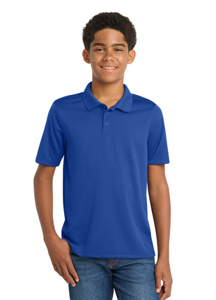 Sport-Tek® Youth PosiCharge® RacerMesh® Polo. YST640 - True Royal | Sport-Tek