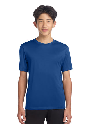 Sport-Tek® Youth PosiCharge® Re-Compete Tee YST720 - True Royal | Sport-Tek